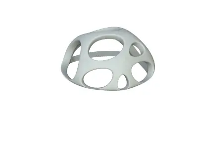 SciFi Cube Object No 49461 Low Poly Shape Low-poly 3D model