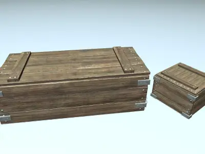 Container pack 3D model