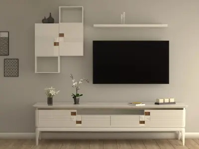 TV STAND Free 3D model