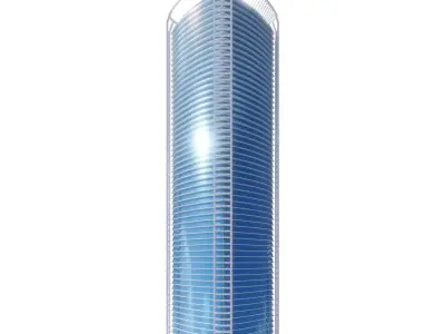 Parametric Building 1d8 3D model