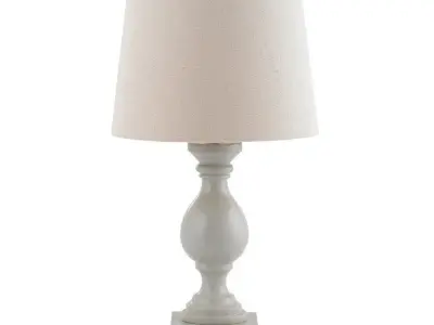 Back East Table Light Lamp - 2 Colour 3D model