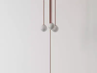 Pistil Chandelier by Michael Anastassiades 3D model