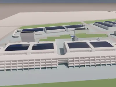 logistics park -A21 3D model