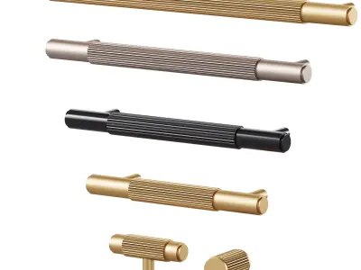 Furniture handles GOTHAM by Meraki 3D model