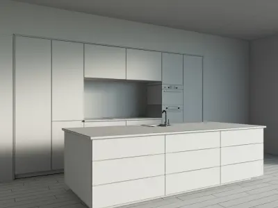 6-Kitchen6 matte 1 3D model