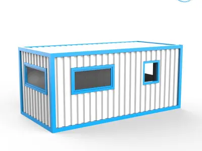 Container House 3D print model