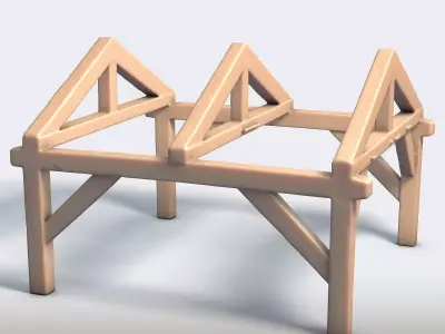 Timber Framing 3D print model