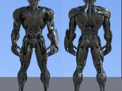 Ultimate Ultron 3d model 3D model