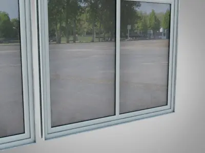 Windows Low-poly 3D model