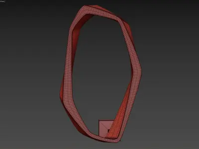 Pangea Sconce Low-poly 3D model