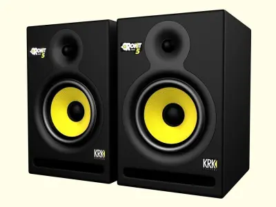 Speakers KRK Rokit 5 G3 3D model
