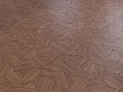 Parquet - Laminate - Wooden floor 2 in 1 Low-poly 3D model 186