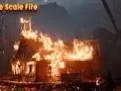 Realistic Fire VFX Low-poly 3D model