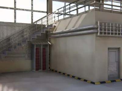 Warehouse 3D model
