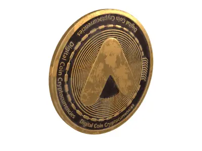Anchor Protocol Coin v2 003 3D model