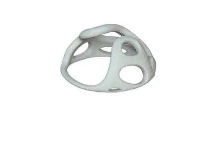 SciFi Cube Object No 44151 Low Poly Shape Low-poly 3D model