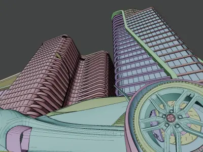 City Block  3D model