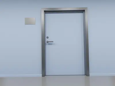 Matrix Hallway 3D model