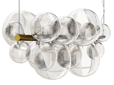 roche bobois fleur de coton suspension 3D model