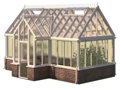English greenhouse TOTLAND 14 3D model