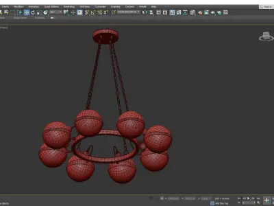 Made Goods Vangelo Chandelier Low-poly 3D model