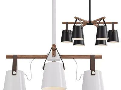 Chandeliern NATURA C 3D model