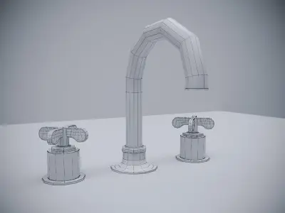 Waterworks vanity faucet  Henry 3D model