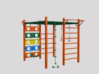 Childrens  sports complex - Traffic Light 3D model