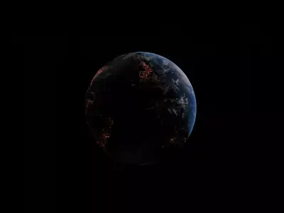 EARTH - high poly 3D model in EEVEE 3D model