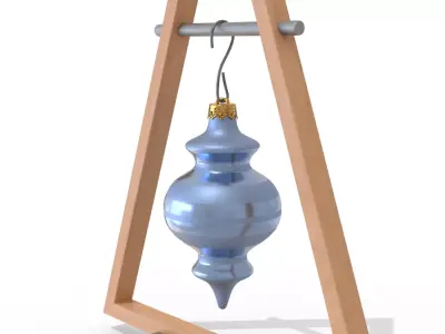 Christmas Bauble 2025 Free 3D model