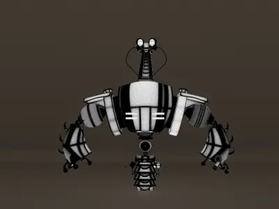 ROBO 3D MODEL MAYA 3D model