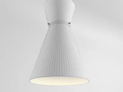De Majo Memory Gold Black S Suspension lamp - Chandelier 3D model