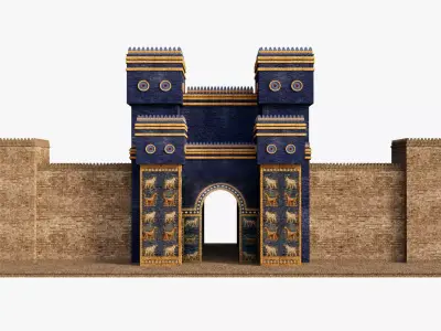 Ishtar Gate 3D model