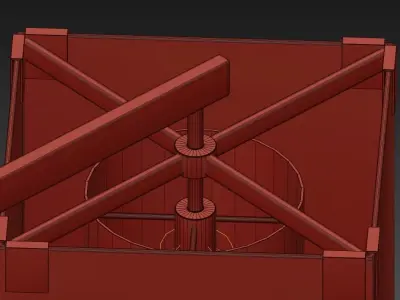 Hudson Valley Achilles Island Chandelier 3D model