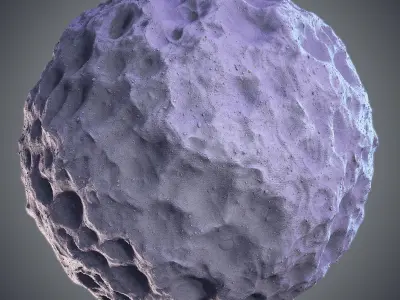 Stylized Alunar materials Texture