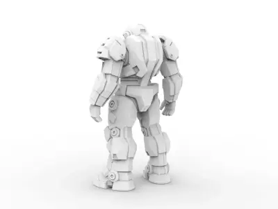 Sci-fi Armor 3D Printable 3D print model