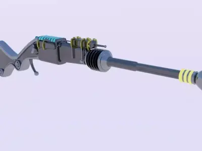 Alien Disintegrator  3D model