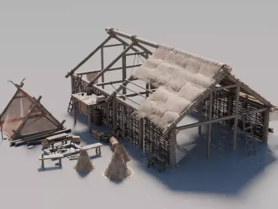 Nordic House 17 3D model
