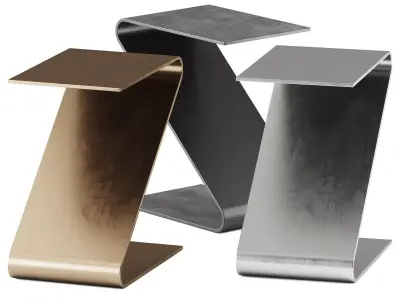 Kvara side table Oscar Coakley  3D model