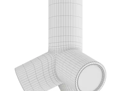 URBI and ORBI TUUUB Hanging lamp 3D model
