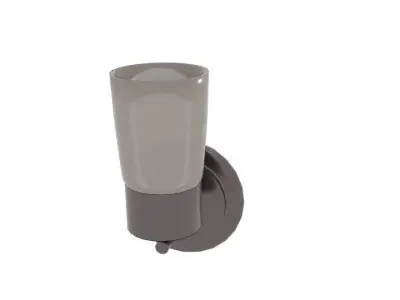 Wall Cylinder Light Free Free low-poly 3D model