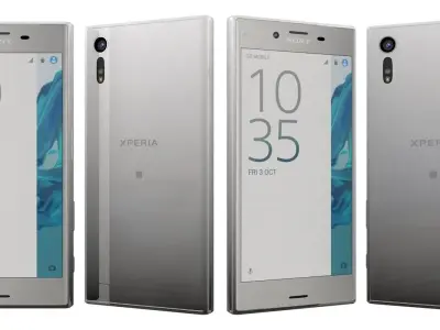 Sony Xperia XZ Platinum 3D model