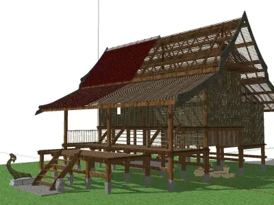 Creative Design-Holiday Cabin-0156 3D model