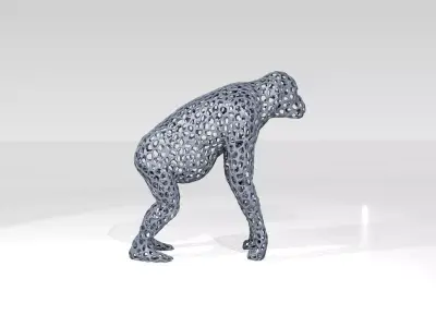 Orangutan Voronoi 3D model
