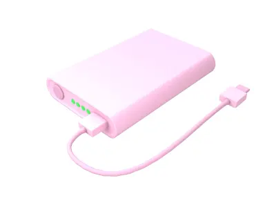 Power Bank Icon v1 006 Low-poly 3D model