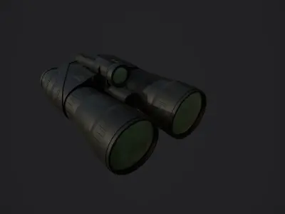 Binoculars 3D model 7