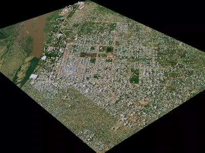 Moundou - Chad 3D model