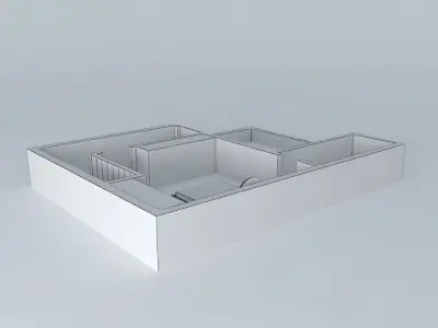 pattyorkut floor plan of office Free 3D model