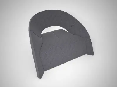 01 YELLER CHAIR 3D model