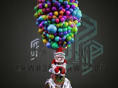 UP  Christmas 3D print model
